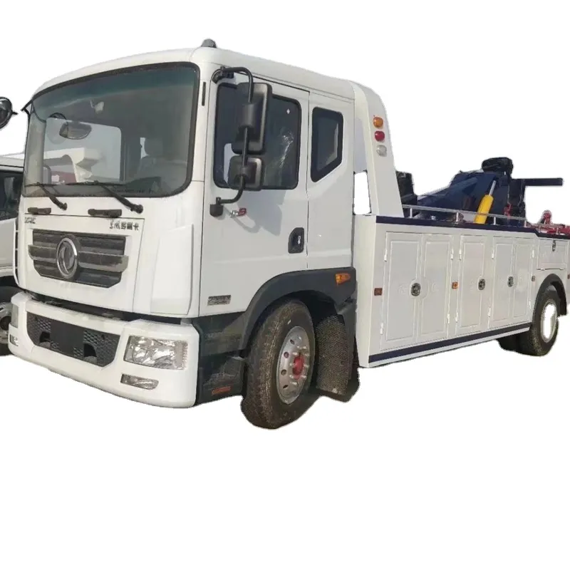 Venda quente 13ton reboque caminhões de resgate wrecker, equipamento de reboque especializado para caminhão e ônibus