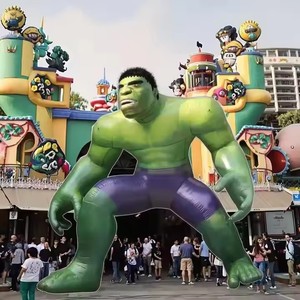 Lớn Cao Carton <span class=keywords><strong>Inflatable</strong></span> <span class=keywords><strong>PVC</strong></span> Hulk Bóng Linh Vật Mô Hình Với Không Thấm Nước Và Tùy Chỉnh Màu Sắc Cho Các Sự Kiện Quảng Cáo - Product Image 5