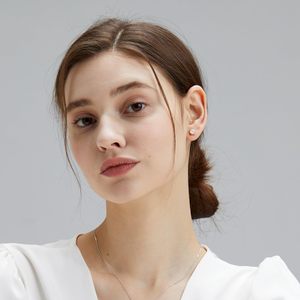 Boucles <span class=keywords><strong>d</strong></span>'oreilles en <span class=keywords><strong>diamant</strong></span> VVS à <span class=keywords><strong>prix</strong></span> <span class=keywords><strong>d</strong></span>'usine, en argent sterling 925, bijoux pour hommes et femmes, coupe ronde, certificat GRA, boucles <span class=keywords><strong>d</strong></span>'oreilles en moissanite - Product Image 4