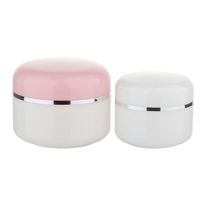 Container Double Wall 30g 50g Plastic Pp Cosmetic Container Double Wall Empty Cream Jar