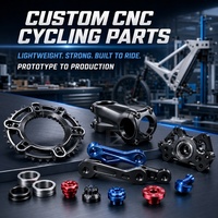 Services de fraisage CNC sur mesure pour pièces de cyclisme, fraisage de haute précision, tournage, production OEM, contrôle de la qualité
