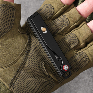 Navajas Utilitarias EDC, Navajas Pequeñas para Llavero # Cuchillo Plegable con 24 Cuchillas de Repuesto para Hombre, para Uso en Exteriores y Desollado - Product Image 6
