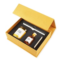 LOW quantité minimale de commande Boîte cadeau personnalisée à fermeture magnétique avec couvercle rabattable et plateau en mousse EVA Emballage pour bougies parfumées Ensemble diffuseur de roseaux Boîte cadeau