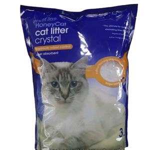 Areia para Gato Cristal Branca e Azul com Controle de Odor e Baixa Poeira, Melhor Vendas, Gel de Sílica para Banheiro de Gato - Product Image 5