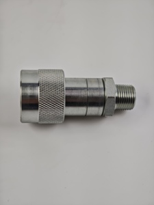 อุปกรณ์เสริมเครื่องมือไฮดรอลิกแบบแมนนวลที่เทียบเท่ากับ Enerpac รุ่น C-604 ข้อต่อแบบไหลสูงขนาด 3/8 นิ้ว รวมถึง CR-400 และ CH-604 - Product Image 2
