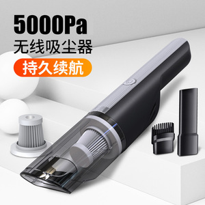 Aspiradora de mano para coche, 120W, inalámbrica, portátil, de alta potencia, 5000Pa, succión fuerte, para uso doméstico y en el coche - Product Image 4