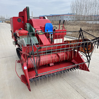 Moissonneuse-batteuse à riz haute performance 35 CV, machine intégrée de récolte, de battage et de stockage des céréales (blé, millet), garantie 1 an, Chine