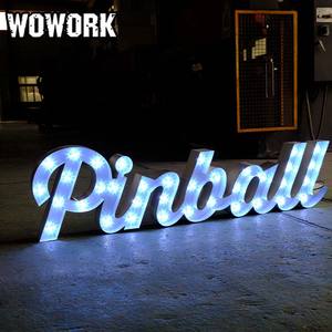 Letrero Luminoso LED WOWORK 2026 para Decoración de Escaparates, Letrero Luminoso con Bombillas LED para Publicidad Navideña - Product Image 6