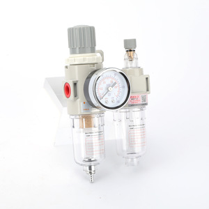 วาล์วควบคุมแรงดันอากาศ Takayoshi Air Source Processor AFC2000 0.15-0.8MPa พร้อมตัวกรองและตัวแยกน้ำมันและน้ำ - Product Image 2