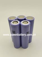 Batterie QB QB18650 33G SDI Limn Cathode 3.6V-3.7V 10A 500 cycles certifiée KC/CE avec garantie de 6 mois pour lampe torche, trottinette électrique, UPS, véhicule électrique