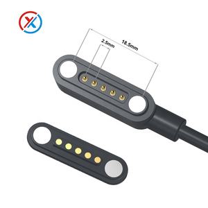 Conector Magnético Pogo Pins de 2, 3, 4, 5 Pinos Direto da Fábrica, Cabo Conector USB Magnético de 2.5mm Pitch - Product Image 6