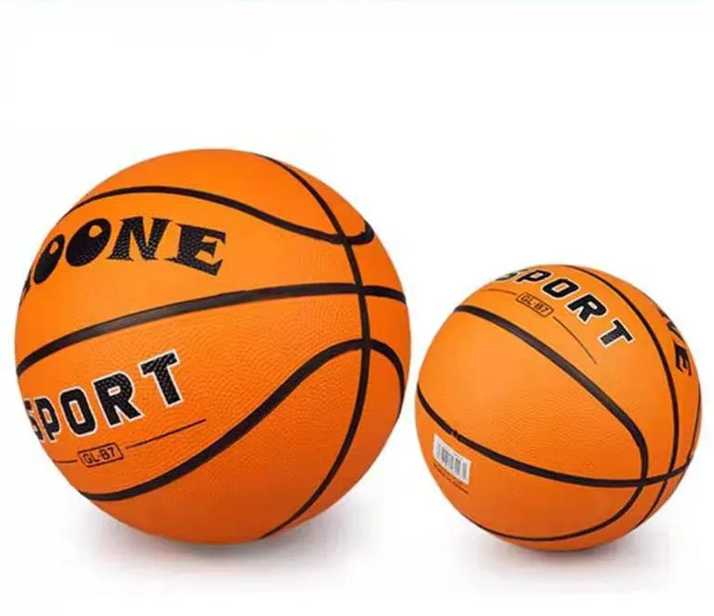 Children Rubber basketball with size 3 and 5 and 7