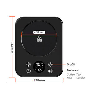 <span class=keywords><strong>Chauffe</strong></span>-tasse électrique miniature à chauffage rapide Réglage de la température Tasse intelligente pour chauffer le café et les boissons - Product Image 2