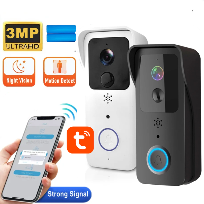 Tuya Smart Outdoor Wireless Video Doorbell