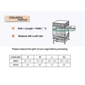 Le gabbie per uccelli di dimensioni personalizzate coprono la copertura delle gabbie per uccelli traspiranti di alta qualità per piccoli animali - Product Image 6