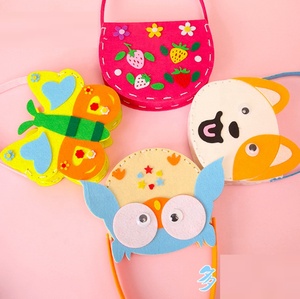 <span class=keywords><strong>Kit</strong></span> de Sac à Main DIY Éducatif pour Enfants – Formes Géométriques en Tissu Non-Tissé – Bricolage Unisexe pour Enfants - Product Image 6