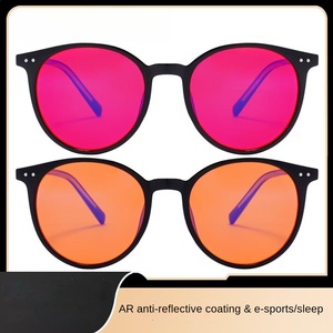 Lentes para PC con filtro de luz azul para eSports (99%), antirreflejos y antirradiación, melatonina para dormir, montura de gafas TR90 con clip CP. - Product Image 2