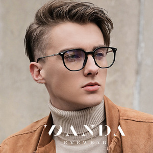 Danda Eyewear Rectangular Anti Blue Light Glasses PC Lens Unisex Medium <b>Frame</b> 6910 - Product Image 1