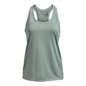 Camiseta de Yoga de Alta Calidad para Mujer, Estilo Racerback, Personalizable, con Cuello Cuadrado, Transpirable, con Logotipo Frontal - Product Image 6