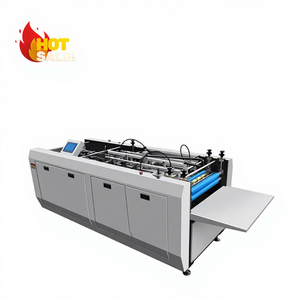 Machine automatique de pliage du cuir sur quatre côtés pour boîtes rigides, étuis et couvertures de livres, avec formage des bords - Product Image 5