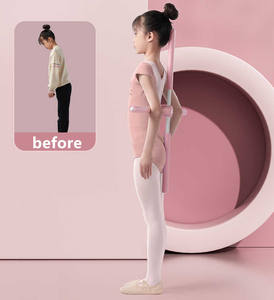 Bastón <span class=keywords><strong>de</strong></span> <span class=keywords><strong>Yoga</strong></span> Ajustable con Respaldo Abierto y Hombros Descubiertos, con NBR+PP+Acero, 80 cm, para Corrección <span class=keywords><strong>de</strong></span> Joroba y Soporte Ortopédico <span class=keywords><strong>de</strong></span> Postura - Product Image 4