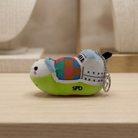 Peluche Bateau Douce Personnalisée Brodé, Rembourrée en Coton PP, Jouet Moelleux Multi-Scènes, Cadeau d'Anniversaire ou de Fête pour Enfants