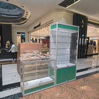 Comptoir de pharmacie LED écologique Green Cross avec design moderne pour usage commercial