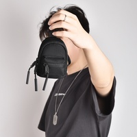 Sac à écouteurs mini tendance, tout neuf, sac à bandoulière pour l'été, extérieur, carte, fermeture éclair, porte-monnaie personnalisé, matière nylon