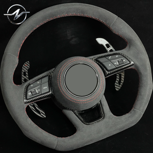 Volant sport en fibre de carbone et PU LED de haute qualité pour modèles <span class=keywords><strong>Audi</strong></span> A3/A4 B9 A5 RS3-7 S3-S6 - Product Image 5
