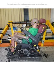 Nouveau système de fixation et de retenue pour fauteuil roulant Tengyun RS3A pour installation universelle sur le plancher des véhicules, garantie de 3 ans