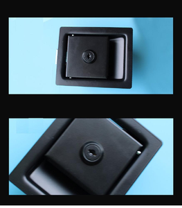 YH9874, caja de herramientas de aleación de Zinc para camión, cerradura de Panel, manija impermeable, puerta de paleta de vehículo con llave, amortiguador de seguridad de desbloqueo - Product Image 5