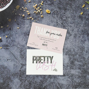 Tarjetas de Agradecimiento con Color Pantone, Impresión Profesional en Papel Kraft para Diseñadores y Proyectos de Identidad de Marca - Product Image 2