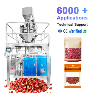 Máquina Automática para Envasar en Bolsas con Cierre Doypack, Máquina de Llenado y Sellado de Pimienta de Sichuan y Pimienta Roja Triturada - Product Image 1