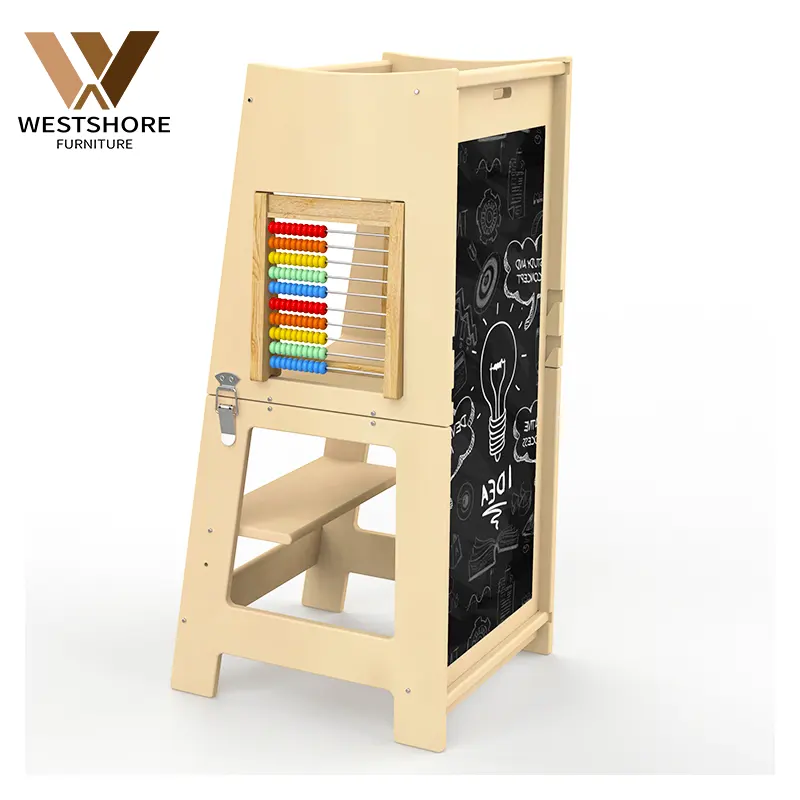 Многофункциональный кухонный ступенчатый стул и стол для младенцев, обучающая вспомогательная башня для детей, Набор стульев для маленьких детей