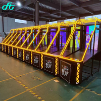 Machine de jeu d'arcade de basket-ball fou de tir pour adultes et enfants à pièces d'intérieur Offre Spéciale