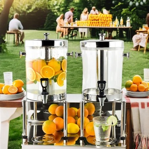 <span class=keywords><strong>Distributeur</strong></span> de boissons en verre transparent de 16 L avec robinet, style moderne, pour fêtes, jus, bière, stockage de boissons, méthode de réfrigération, <span class=keywords><strong>eau</strong></span> - Product Image 1