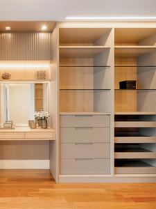 Cabina <span class=keywords><strong>armadio</strong></span> <span class=keywords><strong>e</strong></span> <span class=keywords><strong>armadio</strong></span> con grande capacità regolabile a forma di L per la camera degli ospiti della camera da letto principale - Product Image 2