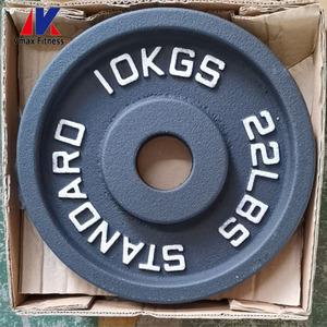 Discos de <span class=keywords><strong>Pesas</strong></span> para Barra de 2.5kg - 25kg, Accesorios de Gimnasio y Fitness, Discos de Hierro Fundido de 2.5lb - 45lb, Venta al Por Mayor - Product Image 4