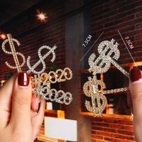 Épingles à cheveux brillantes, pinces à cheveux pour filles, outil de coiffure, barrette en diamant, accessoires pour cheveux pour femmes, pinces à cheveux, 10 pièces