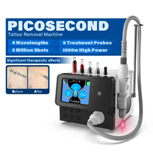 New Portable 532nm 755nm 1064nm 1320nm Picosecond Tattoo Removal Machine Suppliers 2024 OEM Nd Yag Laser Tattoo Removal Machine