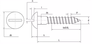 Tornillos para madera LeGood DIN96 de cabeza redonda ranurada, rosca M2, 10 mm de largo - Product Image 6