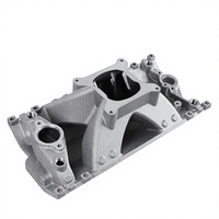Collecteur d'admission en satin pour Chevy SB 1996 et versions ultérieures Vortec, Air-Gap, Sigle Plane, Super Idle 3500-8000 tr/min