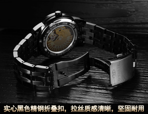 Montres de luxe sport et affaires, étanches, design couple, bracelet en acier inoxydable, alliage, verre à quartz, aiguilles, directement de l'usine - Product Image 5