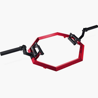 Barre de triceps filetée en acier pour soulevé de terre, idéale pour l'exercice de musculation à domicile