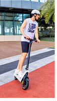 Trottinette électrique pliable à trois roues en alliage d'aluminium, autonomie 40km/70km, roues de 10 pouces, pour adultes, modèle B02, en promotion