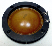 Diaphragme phénolique de 75 mm 8 ohms pour haut-parleur de compression professionnel haute performance, pièces de tweeter