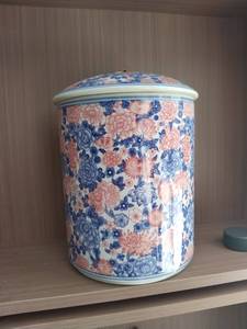 Contenitori sani per la conservazione della farina Eid <span class=keywords><strong>e</strong></span> milad decorazione per la casa vaso in ceramica con coperchio ad anello in metallo - Product Image 3