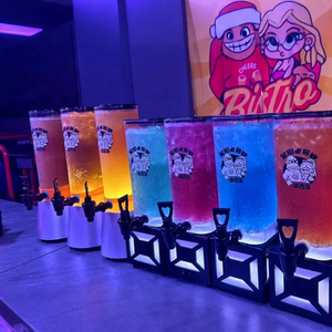 Nước Trái Cây Dispenser 3-lít dự thảo bia Thùng Rượu pháo bar của đặc biệt nhựa thủ công bia vòi nước trái cây Cola thùng <span class=keywords><strong>container</strong></span> - Product Image 2