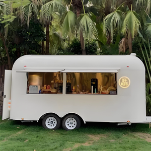 Cuisine mobile entièrement <span class=keywords><strong>équipée</strong></span>, camion de glaces, camion de pizzas et de café, remorque alimentaire mobile économique - Product Image 6