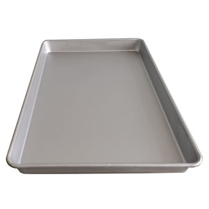 Bandeja para Hornear de Aluminio de Tamaño Completo, Resistente a <span class=keywords><strong>la</strong></span> Deformación, Grado Comercial, Borde Doble Reforzado, para Hornear en Horno de Alta Temperatura - Product Image 6